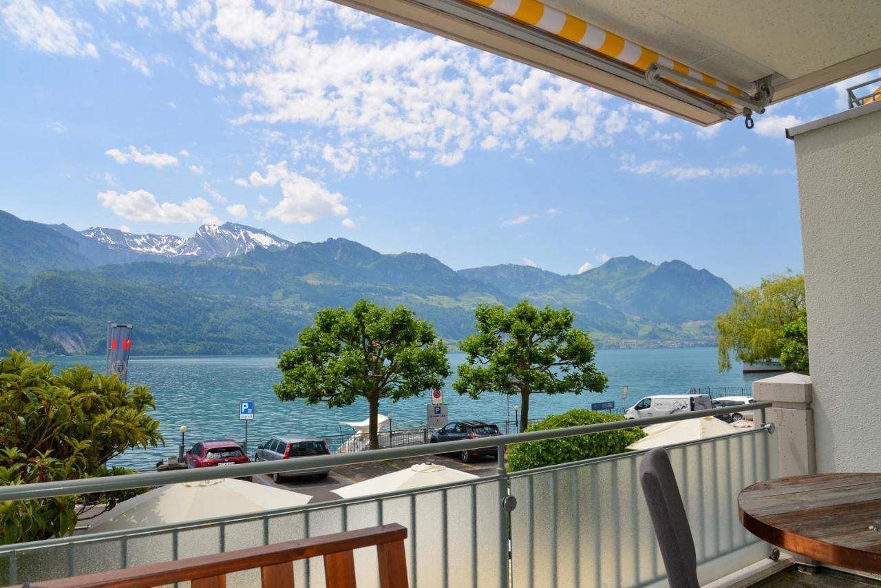 Seehotel Riviera At Lake Lucerne Gersau Exteriér fotografie