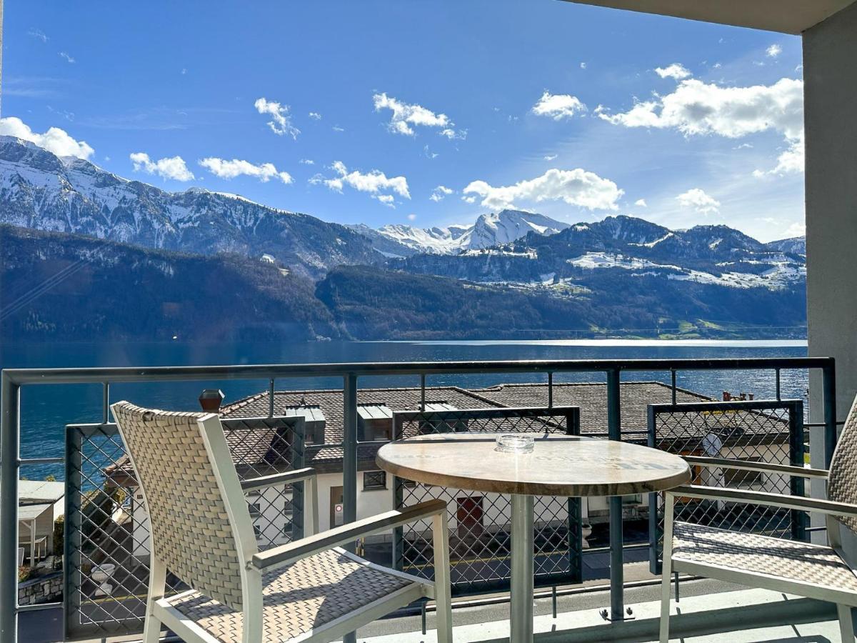 Seehotel Riviera At Lake Lucerne Gersau Exteriér fotografie
