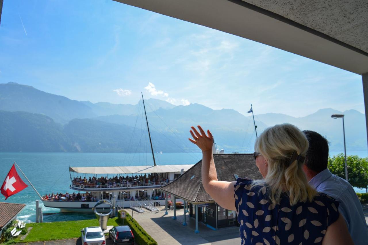 Seehotel Riviera At Lake Lucerne Gersau Exteriér fotografie