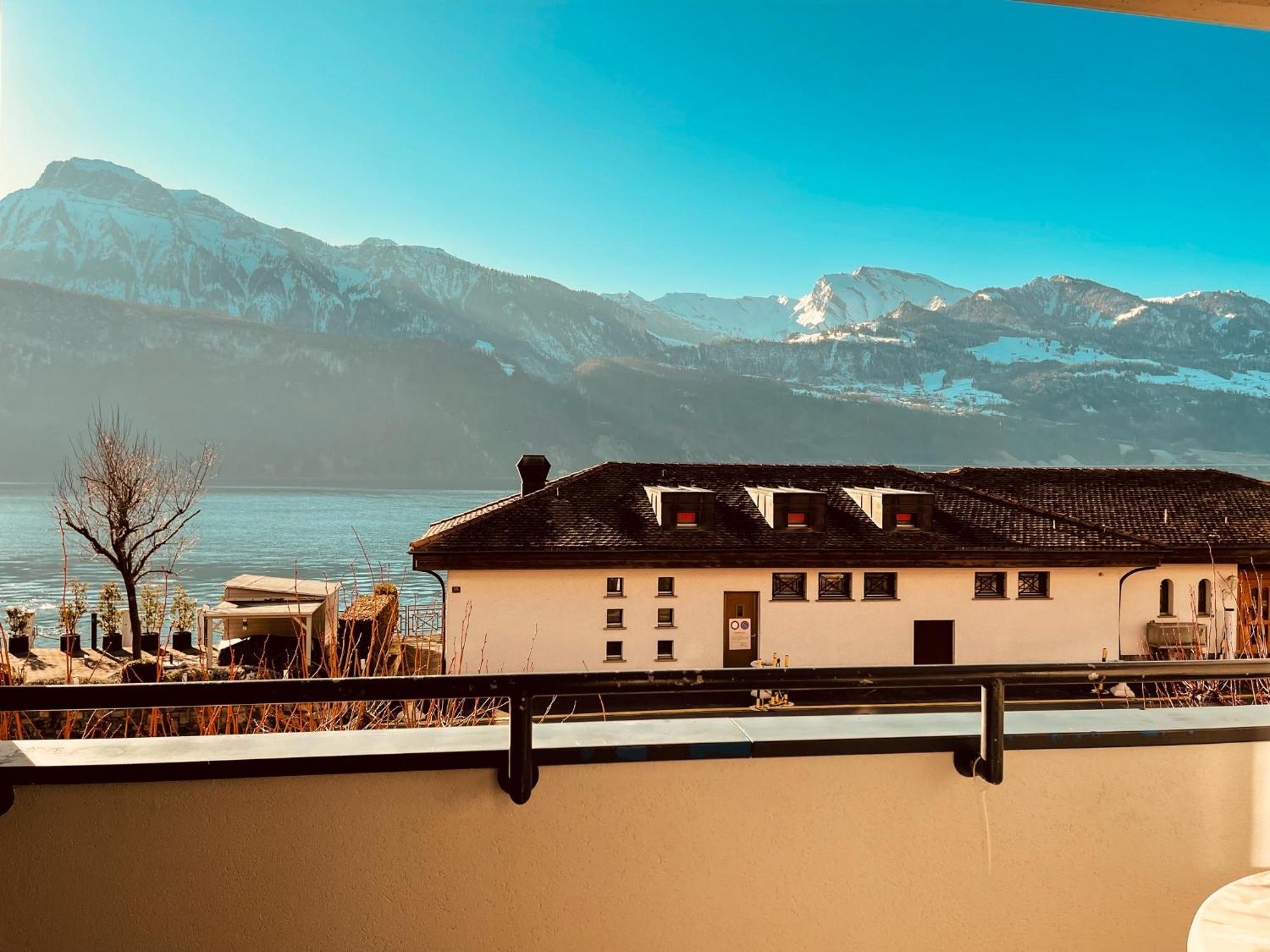 Seehotel Riviera At Lake Lucerne Gersau Exteriér fotografie